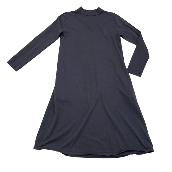 Filosofia Dress Mock Turtleneck Midi Long Sleeve Dark Grey Size Small - Picture 3 of 16